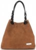Kožené kabelka shopper bag Vittoria Gotti zrzavá V90047CH
